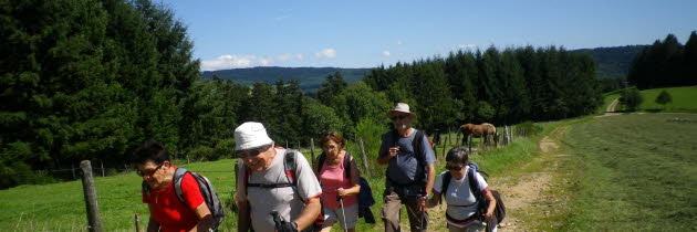 les belettes reprennent la randonnee