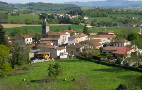 Vue sur le village